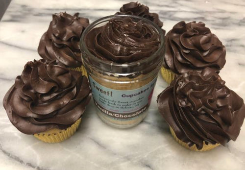 Cupcake Jars - Vanilla/Chocolate