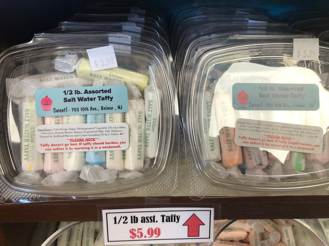 1/2 lb. Assorted - Salt Water Taffy