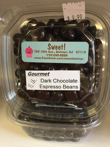Dark Chocolate Espresso Beans