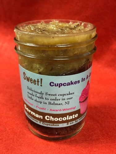 Cupcake Jars - German Chocolate
