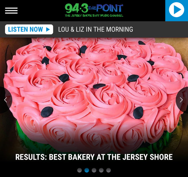 Sweet! named ‘BEST BAKERY’ on the Jersey Shore!