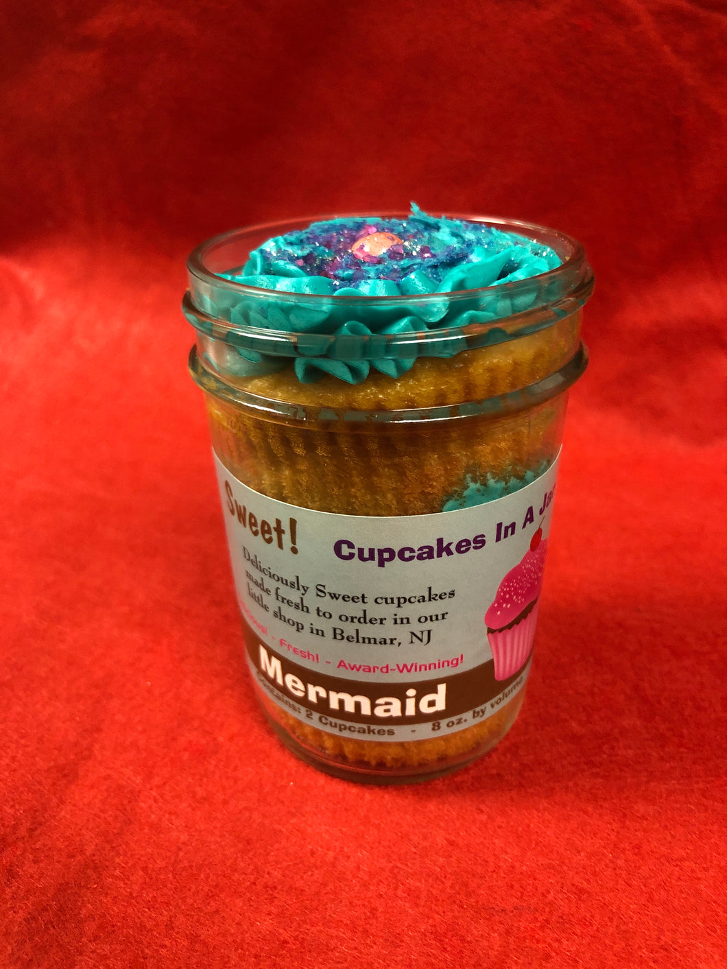 Cupcake Jars - Mermaid