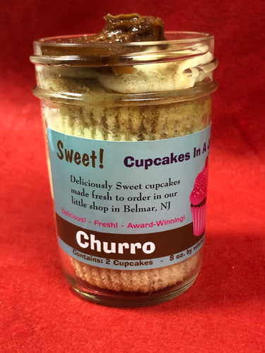 Cupcake Jars - Churro