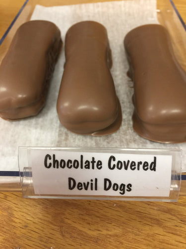 Chocolate Dipped Devil Dogs